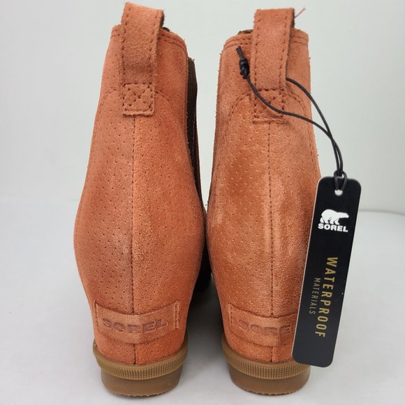 New Sorel Joan of Arctic II Wedge Bootie Teak - Picture 9 of 10